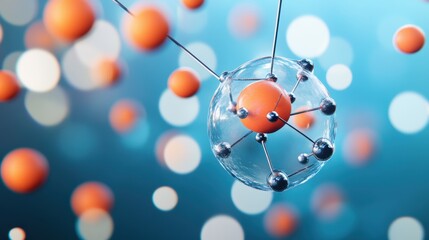 A detailed illustration of a particle physics model, demonstrating the intricate web of interactions and fundamental forces.