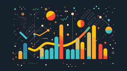 Poster - A graphical representation of engagement rates, illustrating how user interactions are tracked as a percentage of total views or impressions