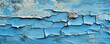 © AI_images - A blue textured surface with a rough, weathered texture, reminiscent of aged, chipped paint, giving a rustic look.