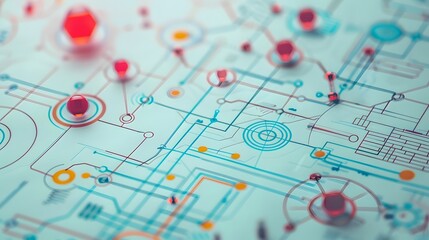 Poster - information architecture (ia): the practice of organizing and structuring content within digital pla