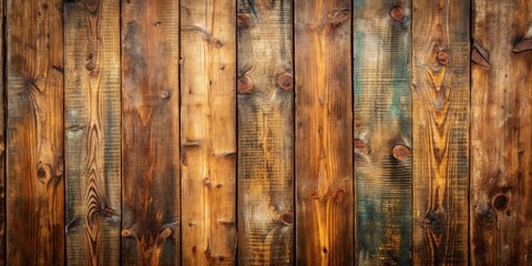 Wall Mural - Abstract background with rustic old wooden wall texture