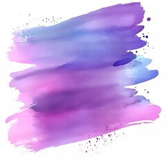 Wall Mural - purple watercolor brush stroke background vector illustration 