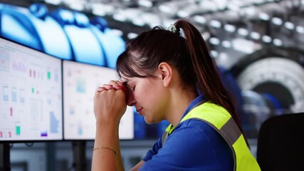 Poster - Woman Praying. God Seeking