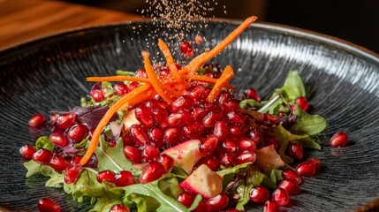 Pomegranate and Carrot Salad