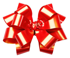 Poster - PNG Gift bow box white background.