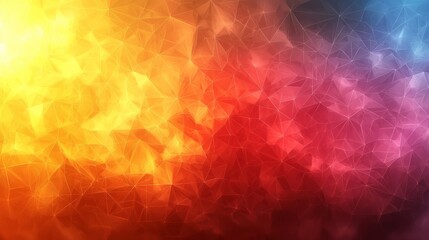 Aufkleber - colorful abstract background with warm gradients blending seamlessly in vibrant hues of orange, red,