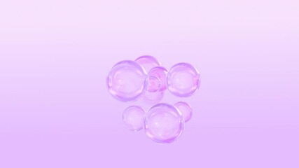 Aufkleber - The ingredients of Macro Shots combine to create a treatment serum. fundamentals of designing cosmetic serums. an alpha matte and a looping 3D animation.