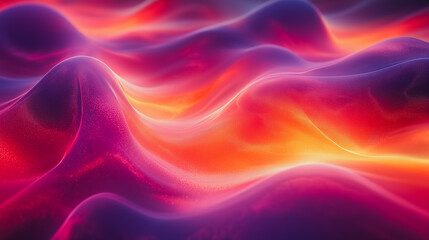 Poster - Dynamic abstract 3D background with fluid shapes and vibrant colors, perfect for modern design and digital art projects.