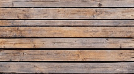 Poster - Wooden deck background with evenly spaced planks and natural weathering, perfect for an outdoor theme.
