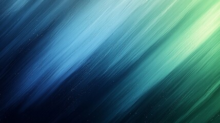 Aufkleber - abstract gradient artwork with shades of blue and green creating a serene atmosphere for calming spa