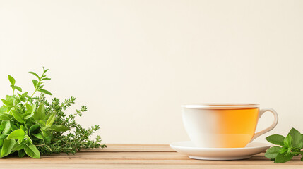 Wall Mural - Cup of tea