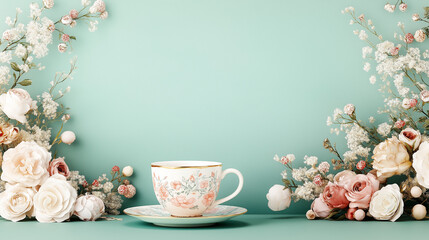 Canvas Print - Cup of tea