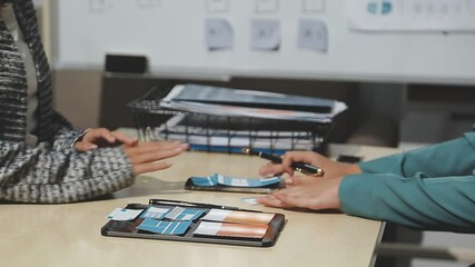 The designer team is designing the uxui system to make the uxui system work well on new phones and support system updates. Website development concept UI UX front end designer
