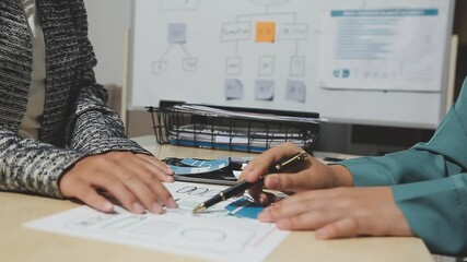 The designer team is designing the uxui system to make the uxui system work well on new phones and support system updates. Website development concept UI UX front end designer