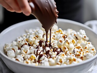 Wall Mural - Chocolate Covered Popcorn