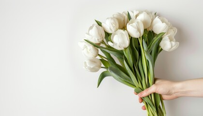 Pure Elegance: White Tulips as a Perfect Gift for Special Occasions