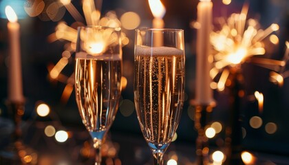 Sparkling Effervescence: A Celebration of Champagne & Fireworks