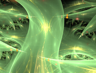 Imaginatory fractal abstract background Image