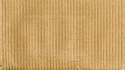 Wall Mural - brown corrugated cardboard texture background