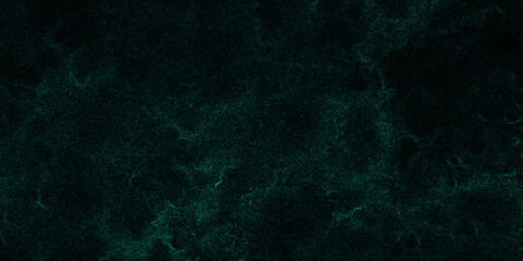 Wall Mural - Green dust overlay particle abstract grunge texture on dark background. Abstract distressed vintage grunge. Jade color black particle explosion on dark background. Abstract design with fog on black.