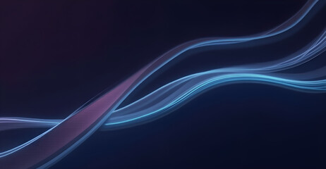 Generative AI  A minimalist and simple wallpaper with cool wave lines and calming colors, Simply minimalist modern background, cool abstract wave with neon color background, cool neon background