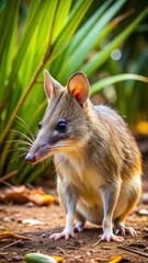 Sticker - a bandicoot with beautiful natural background