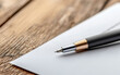 © JP STUDIO LAB - A close-up of a business contract laid out on a wooden desk with a pen ready to sign