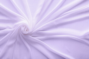 Sticker - Beautiful lavender color tulle, closeup view of fabric