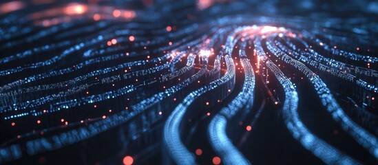 Poster - Abstract representation of artificial intelligence Technology oriented web backdrop Virtual concept illustration