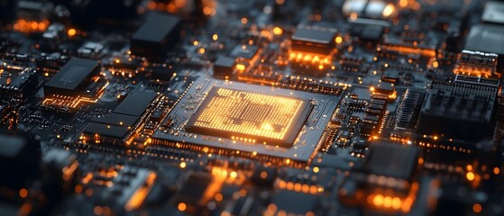 Poster - Cutting Edge Semiconductor Foundry Futuristic Microprocessor Manufacturing and Nanotechnology the Innovative Advancements in Digital Electronics and Industrial Engineering