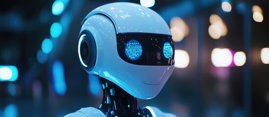 Aufkleber - The AI ChatBot concept stands out for its ability to engage in conversations that mimic natural human interaction marking a significant advancement in Industry Innovation 5 0