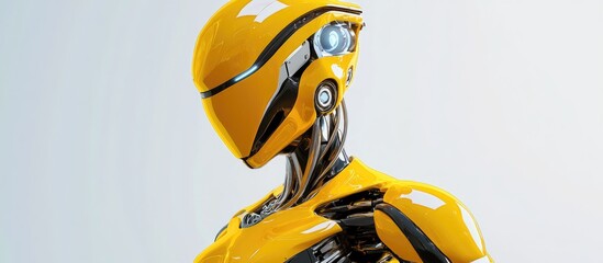 Poster - Yellow robotic figure