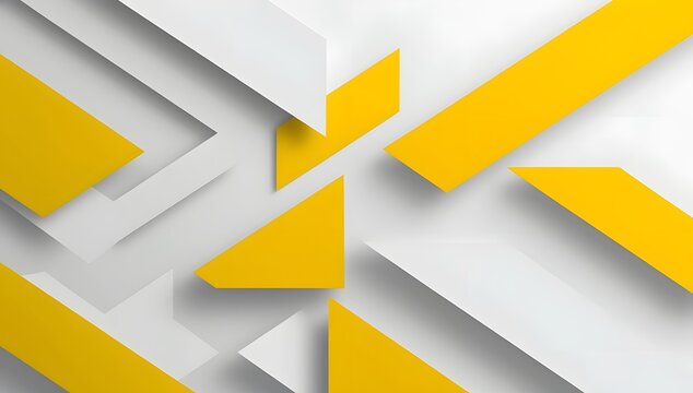 white and yellow color combination flat abstract modern background