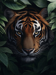 portrait of a tiger