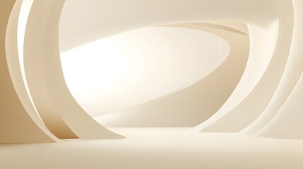 Aufkleber - Abstract Architectural Interior Design
