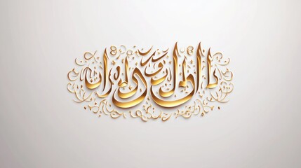 Aufkleber - Islamic Calligraphy Design