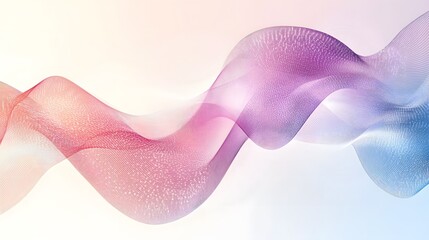 Aufkleber - Abstract Wave Background