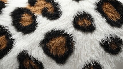 Animal skin texture on white background