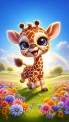 Sticker - Giraffe