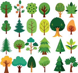 collection of trees