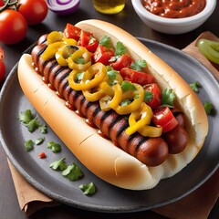 Wall Mural - Hot Dog