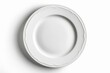 © Ruslan - White plate isolated on white background top view