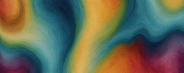 Canvas Print - abstract swirling colors