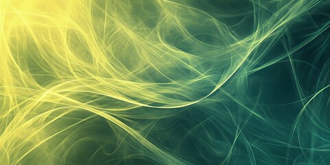 Abstract green smock line  smooth shape background 