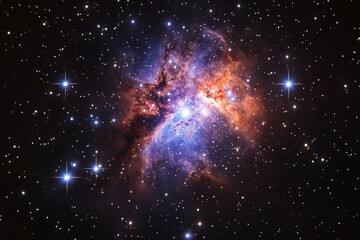 Wall Mural - background with stars, space galaxy background, background with space, galaxy in the space with stars 