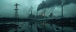 © CgDesign4U - Industrial Pollution and Gloomy Landscape