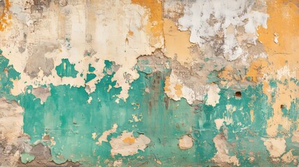 Poster - The rough surface of this grungy green background is made up of rough aged grunge textures, textured material background wallpaper, distressed vintage old dirty banner, scratched weathered overlay,