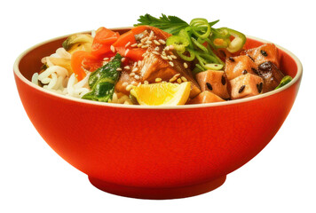 Sticker - PNG Food meal bowl vegetable.