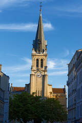 Wall Mural - The Roman Catholic Saint Lambert de Vaugirard church located in 15th district of Paris.