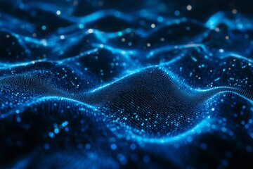 Wall Mural - Digital background perfect for tech processes, neural networks, artificial intelligence, data transfer and security, ai generated background for digital storage, 